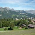 vue sur crest-voland et les Aravis depuis l'appartement